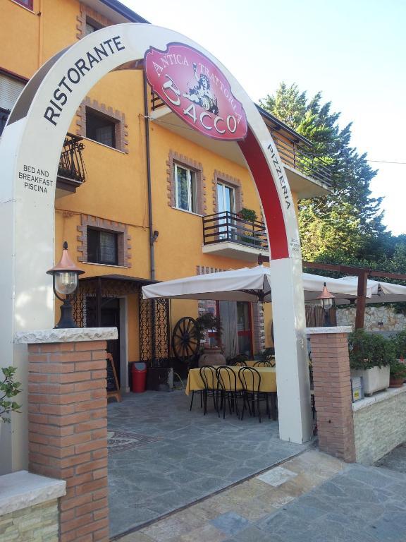 Albergo B&B Antica Trattoria Bacco Circello Esterno foto